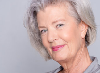 Mulheres com cabelos brancos