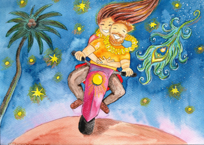 “Por onde for, quero ser seu par.”