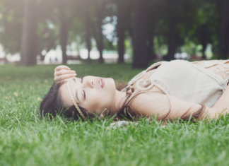 Mulheres não gostam de água pela canela