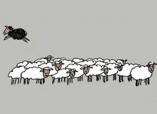 Às vezes, a ovelha negra é a pessoa mais sadia da família