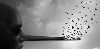 Não há nada mais deselegante que a mentira.