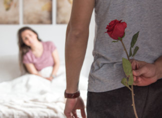 Não mande nudes, mande rosas.