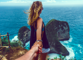 Pode quebrar a cara, moça, só não pode desistir de amar.