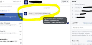 Novo golpe: Mensagens inbox pedem seu número de telefone Novo golpe: Mensagens inbox pedem seu número de telefone