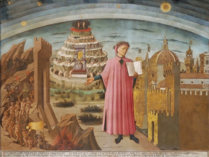 10 fragmentos da Divina Comédia, de Dante Alighieri, sec XIV, que parecem contemporâneas