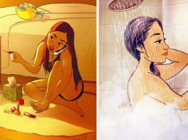 17 ilustrações que toda garota que vive sozinha entende