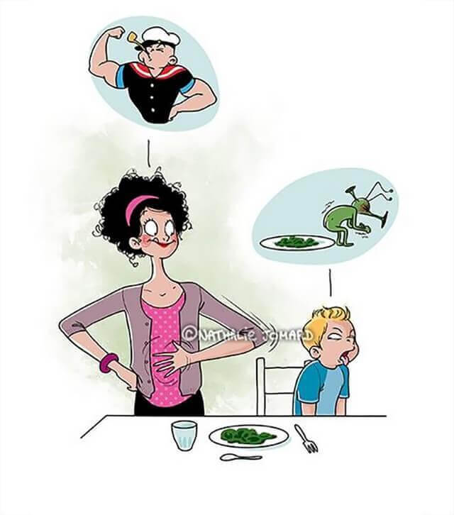 contioutra.com - Ilustrações mostram como é a vida de quem tem filhos