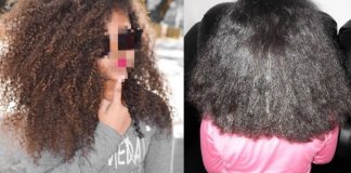 A menina que teve os cabelos alisados, sem consentimento pela madrasta, ganha seus lindos cachos de volta A menina que teve os cabelos alisados, sem consentimento pela madrasta, ganha seus lindos cachos de volta