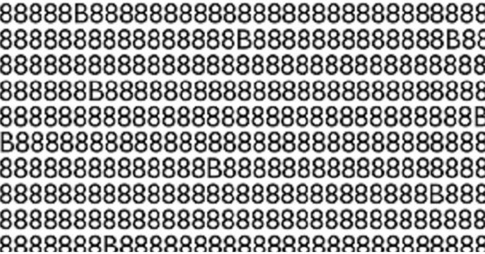 Teste de atenção: NINGUÉM acertou quantas letras B estão escondidas na imagem! Seja o primeiro
