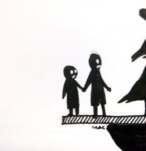 psicologiasdobrasil.com.br - Artista anônimo resume o divórcio de seus pais em 7 imagens