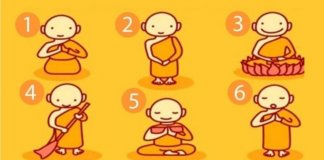 Escolha um monge budista e revele uma mensagem poderosa!