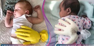 Mãe inventa truque incrível para fazer seu bebê dormir enquanto ela toma um rápido banho.