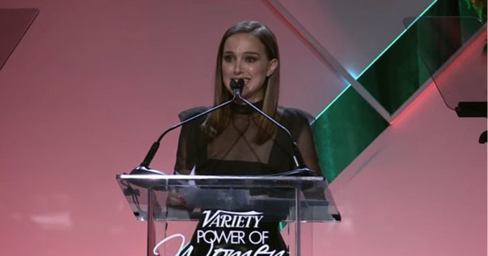 Natalie Portman impacta platéia com discurso empoderador