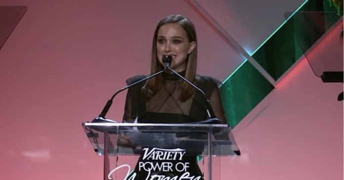 Natalie Portman impacta platéia com discurso empoderador