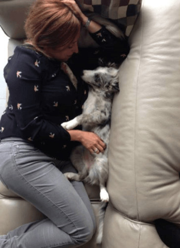 contioutra.com - Antes de morrer, j&aacute; no hospital, mulher e sua cachorrinha ficam abra&ccedil;adas por uma hora