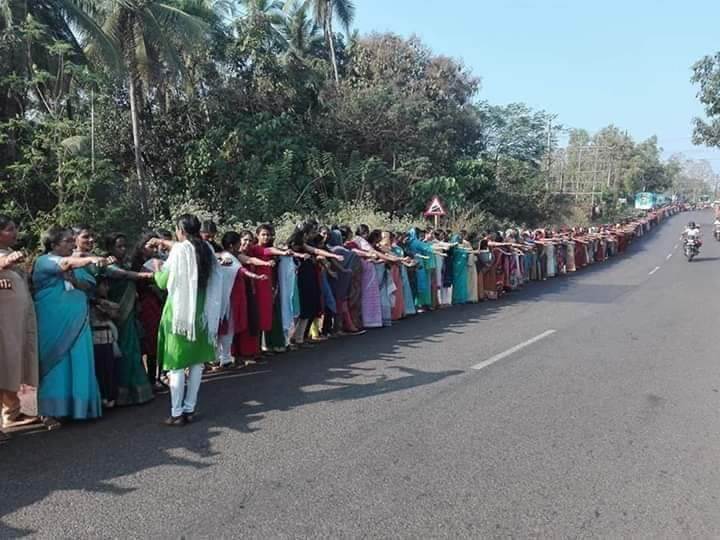 psicologiasdobrasil.com.br - 5 milhões de mulheres na Índia fazem uma passeata de 620 km exigindo igualdade de gênero.