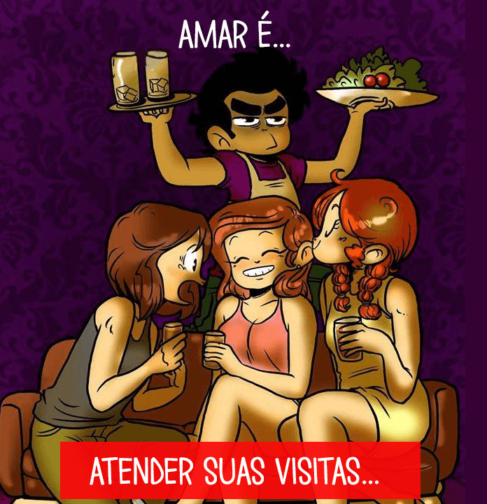 contioutra.com - S&eacute;rie de ilustra&ccedil;&otilde;es mostra o verdadeiro significado de amar