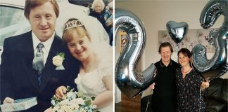 Casal com síndrome de Down comemora 23 anos de casamento. Eles se amam e respeitam um ao outro apesar das críticas