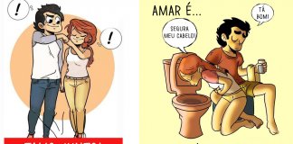 Série de ilustrações mostra o verdadeiro significado de amar Série de ilustrações mostra o verdadeiro significado de amar