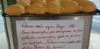 Padaria que doa pão a quem não pode pagar emociona Padre Fábio de Melo Padaria que doa pão a quem não pode pagar emociona Padre Fábio de Melo