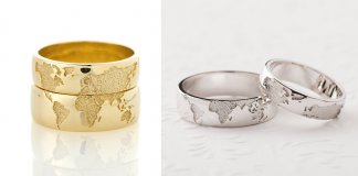 Chegaram as alianças que todos os casais que amam viajar vão querer Chegaram as alianças que todos os casais que amam viajar vão querer