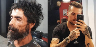 Barbeiro transforma morador de rua que pediu uma gilete para arrumar emprego Barbeiro transforma morador de rua que pediu uma gilete para arrumar emprego