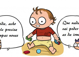 Ilustrações incríveis mostram a diferença entre ter o primeiro filho e os outros