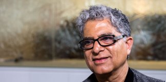 ‘A saúde é o espelho do que pensamos’– Deepak Chopra