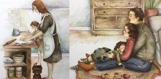 21 Ilustrações amorosas sobre a família que deixarão o seu coração mais quentinho 21 Ilustrações amorosas sobre a família que deixarão o seu coração mais quentinho