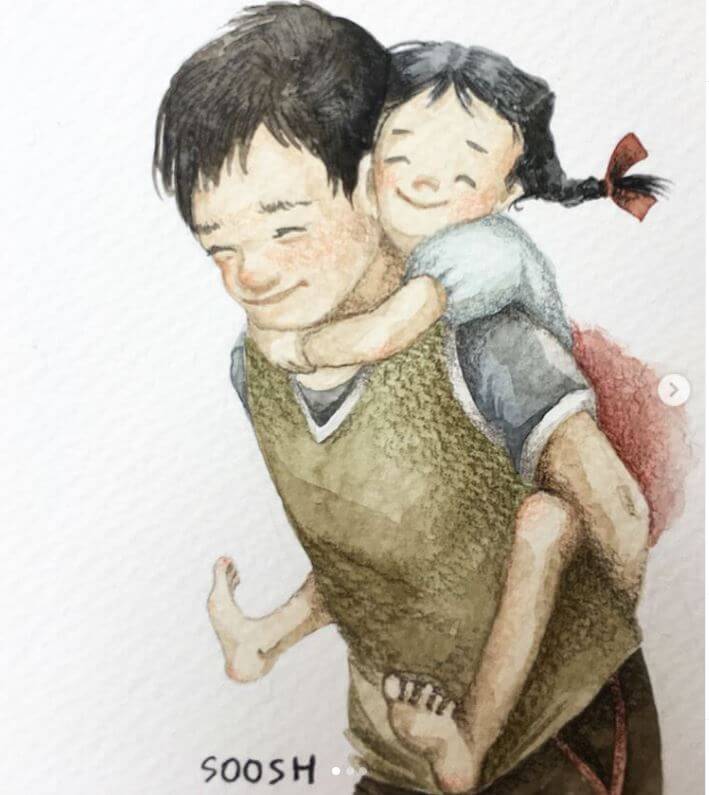 contioutra.com - 21 Ilustrações amorosas sobre a família que deixarão o seu coração mais quentinho