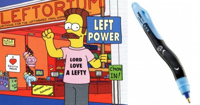 Brasileiro se inspira nos Simpsons e cria loja com produtos só para canhotos