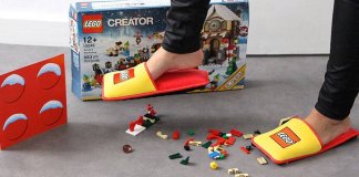 A LEGO decidiu criar pantufas anti-lego que vão terminar com todos os anos de tortura