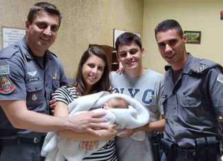 VÍDEO: “Quando senti o coração batendo em minha mão, chorei”, diz PM que salvou bebê engasgado em Marília