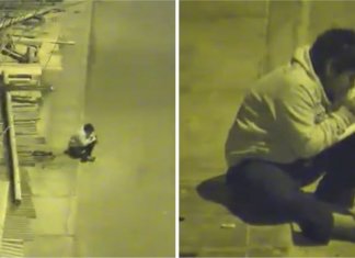 Menino não tinha luz em casa e fez a lição de casa na rua, usando a iluminação do poste