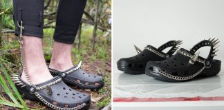 Pare tudo o que está fazendo e conheça as crocs góticas que elevam o estilo dark a outro nível Pare tudo o que está fazendo e conheça as crocs góticas que elevam o estilo dark a outro nível