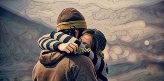 Um abraço no momento certo pode ser curador