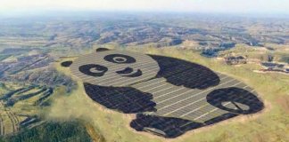 China constrói um painel solar em forma de panda e ajuda a salvar o planeta de uma forma divertida