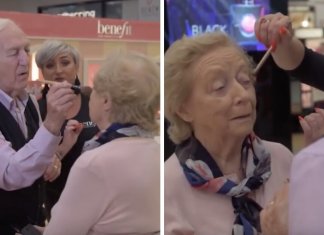 Idoso de 83 anos aprende a maquiar a esposa depois que ela começa a perder a visão