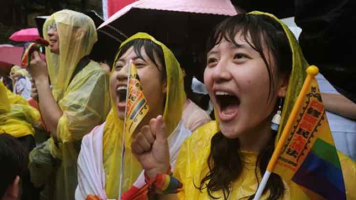 contioutra.com - Taiwan torna-se o primeiro país asiático a legalizar o casamento homoafetivo