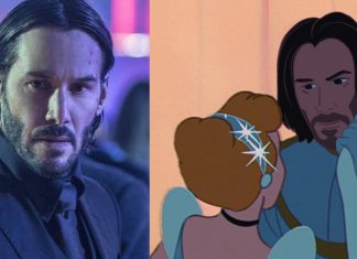 Artista reimagina Keanu Reeves como 9 príncipes da Disney