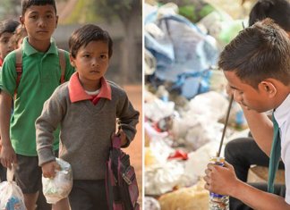 Conheça a escola onde as crianças pagam a mensalidade com plástico