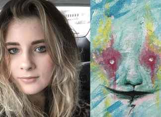 Mulher é diagnosticada com esquizofrenia e agora faz desenhos mostrando como são suas alucinações