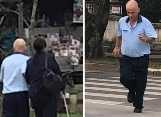 Gentileza: Motorista pára ônibus para ajudar mulher cega a atravessar a rua em SP