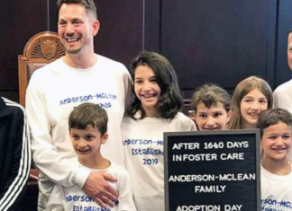 Dois pais adotam seis irmãos que passaram quase cinco anos em um orfanato: “instantaneamente nos apaixonamos”