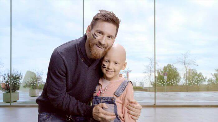 contioutra.com - Lionel Messi constrói o maior centro de câncer infantil na Europa