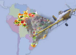 Lançado na Europa mapa do envenenamento de alimentos no Brasil