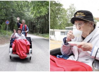 Voluntários de todo o mundo estão levando avós para passear de bicicleta