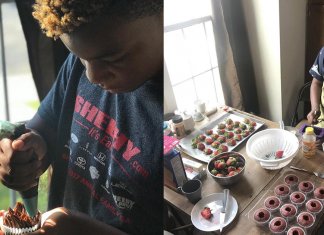 Enfrentando problema de saúde, menino abre padaria para ajudar os mais necessitados