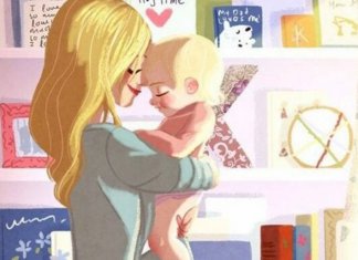 Eu também faço isso, acordo meu filho com beijos