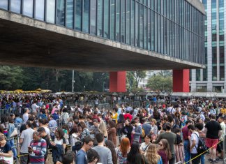 A gente quer ver fila no museu!